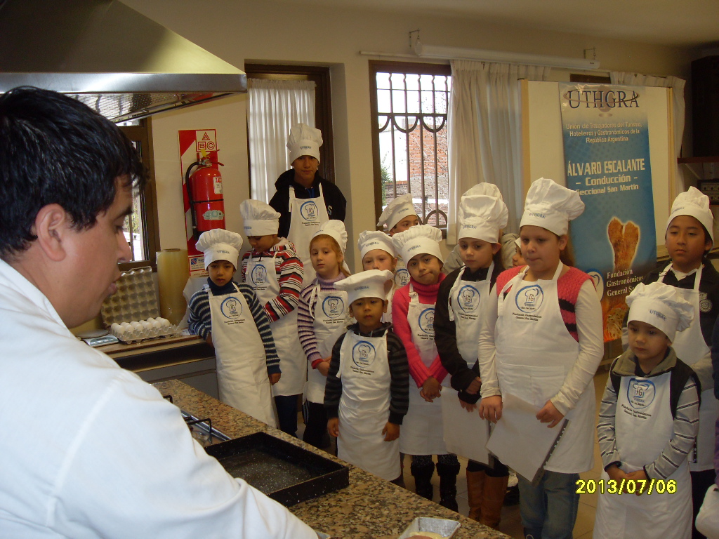 Curso de cocina para Chicos  “Cocineritos”