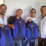 Entrega de Mochilas escolares 2015 en el Bingo Caseros