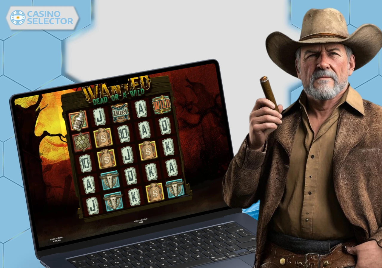 Slot temático del viejo oeste con buena atmósfera y premios generosos